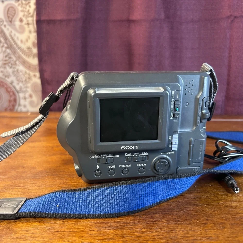Sony Silver Video Camera